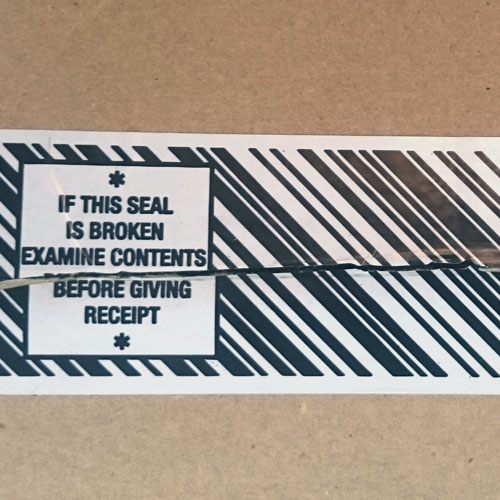 Polypro Security Tape